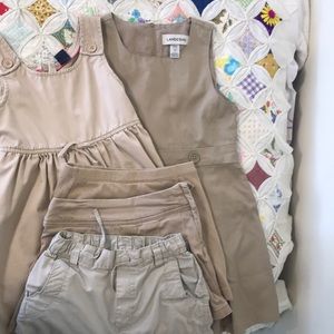 Khaki uniform bundle